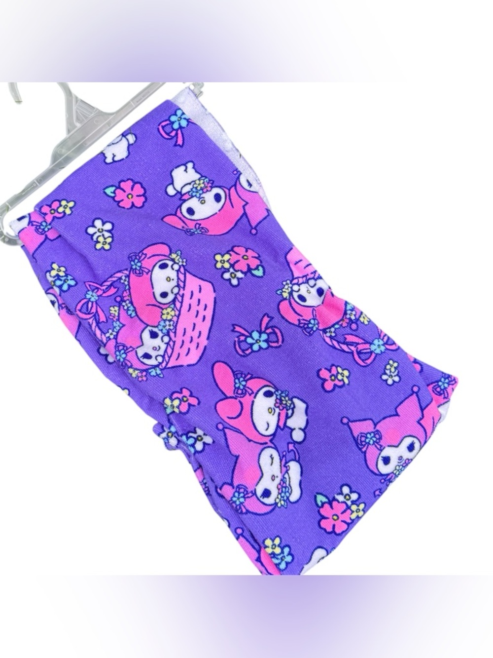 Sanrio My Melody & Kuromi Purple Cute Kawaii Soft Microfiber Kids Summer Towel